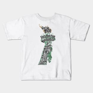 LAZARUS Immigration Torch Kids T-Shirt